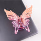 Beau - Gradient Butterfly Design Plastic Claw Clip