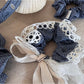Gifty - Small Floral Print Scrunchie and Headband