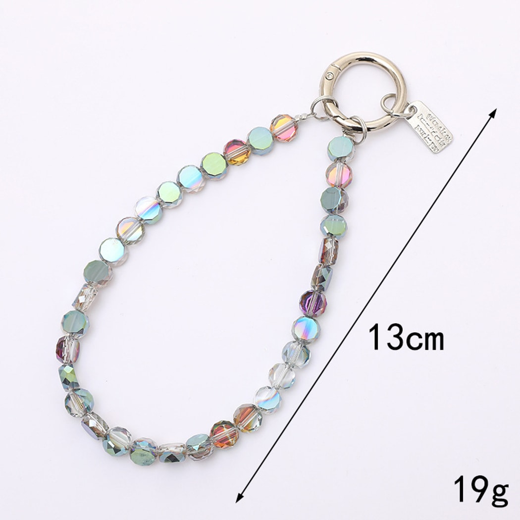Keypus - Luxury Style Round Beaded Chain Keychain