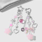 Keypus - Y2K Sweet Heart Strawberry Star Bag Charm Keychain