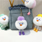 Keypus - Cartoon Funny Round Keychain