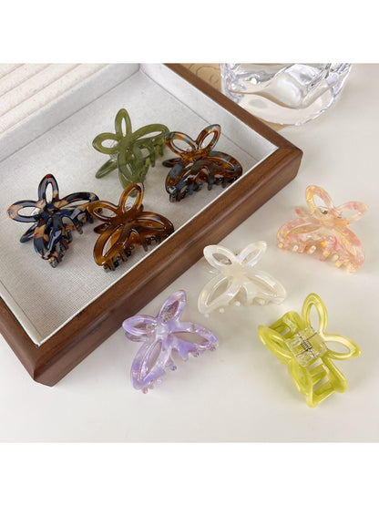 Beau - Elegant Mini Bow Shaped Hair Claw Clip