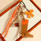 Keypus - Western Style Boot Bow Pendant Keychain
