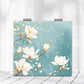 Mirroray - Floral Print Foldable Glass Compact Mirror