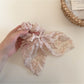 Gifty - Paisley Ribbon Tail Polyester Scrunchie