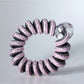 Gifty - Solid Color Spiral Hair Ties