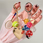 Keypus - Dice and Heart Decorative Bag Charm Keychain