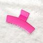 Beau - Minimalist Square Shape Plastic Hair Claw Clip