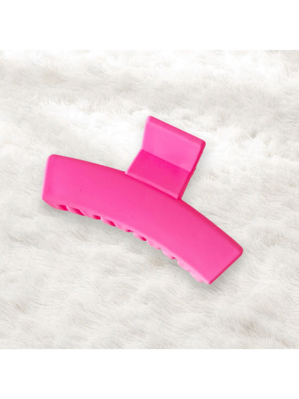 Beau - Minimalist Square Shape Plastic Hair Claw Clip