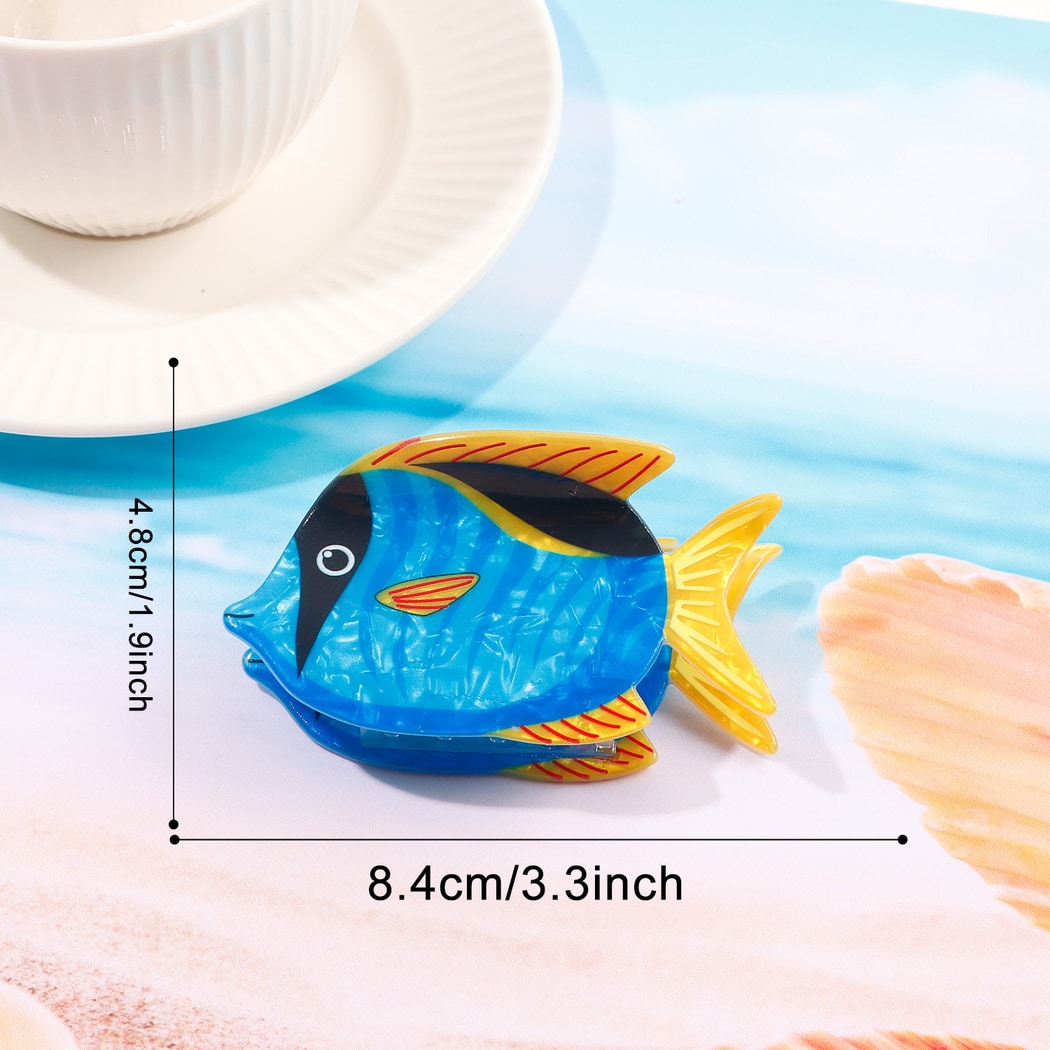 Beau - Cute Fish Theme Shaped Claw Clip