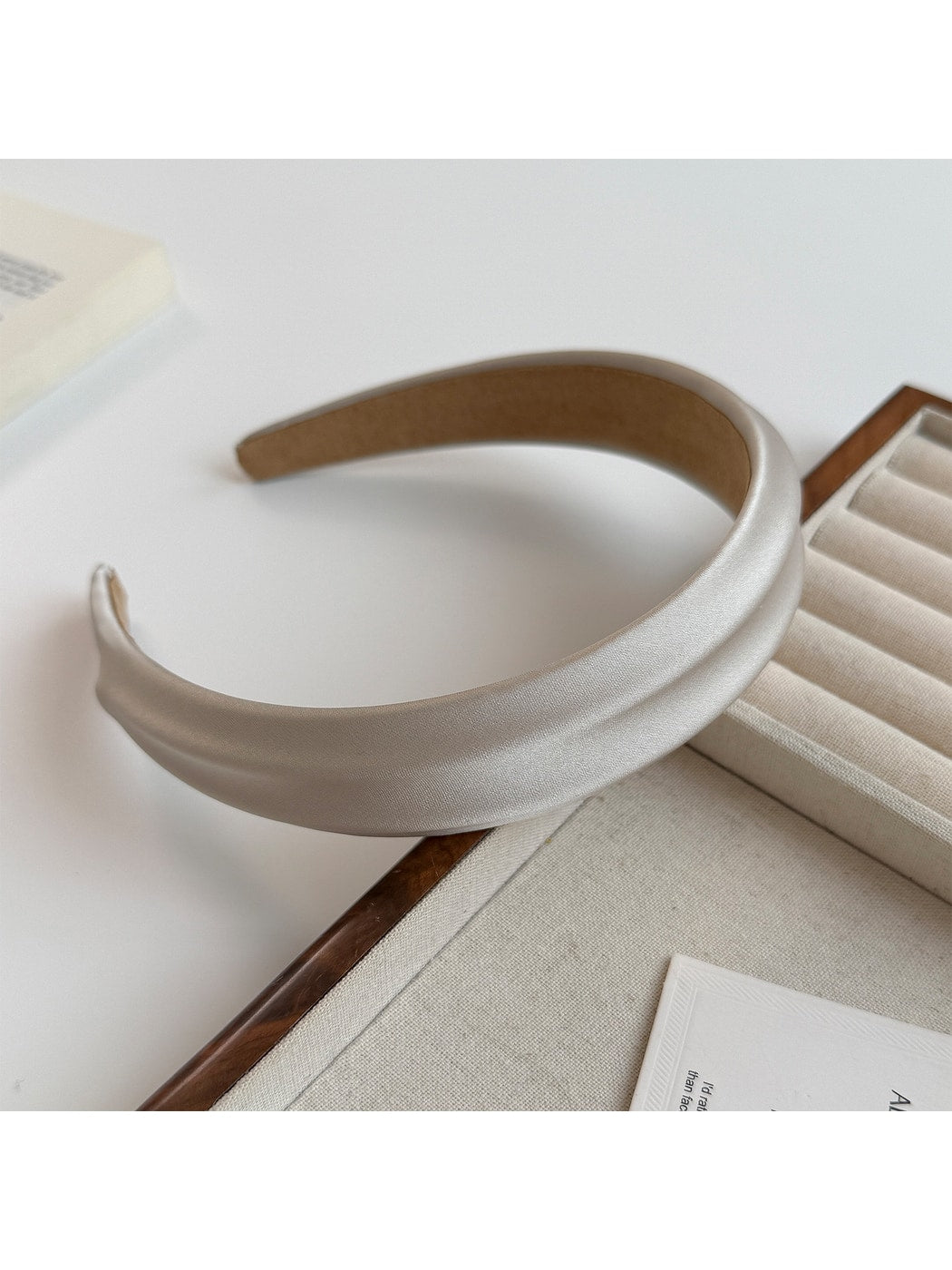 Gifty - Geometric Satin Finish Padded Headband