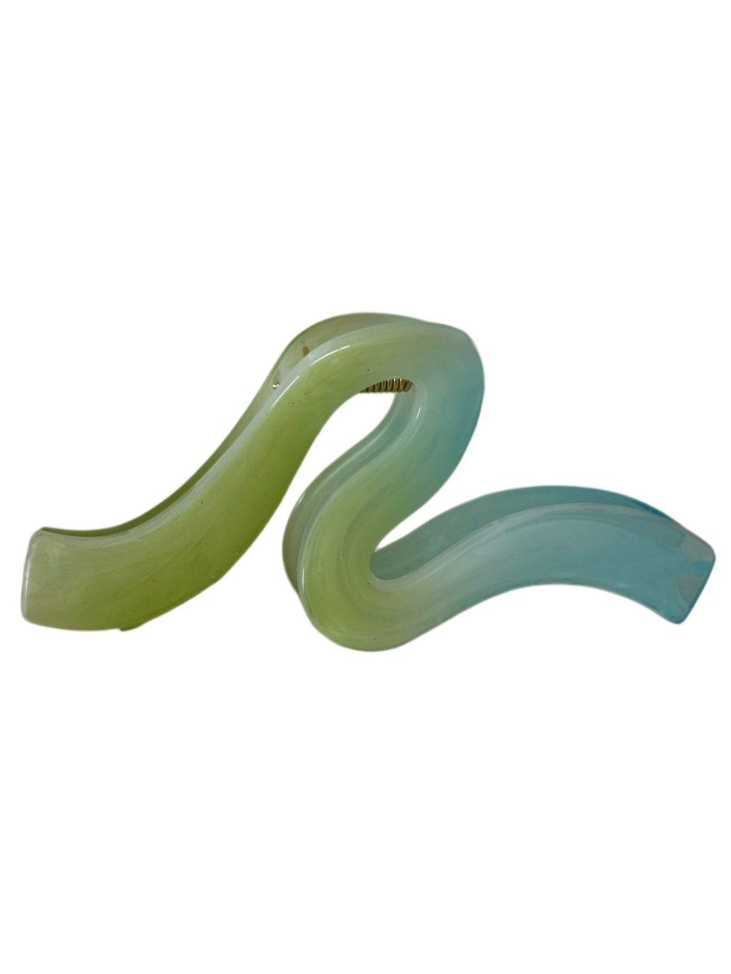 Beau - Glossy Jelly Finish Flower Star Claw Clip