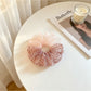 Gifty - Floral Mesh Ribbon Ponytail Flower Hair Tie
