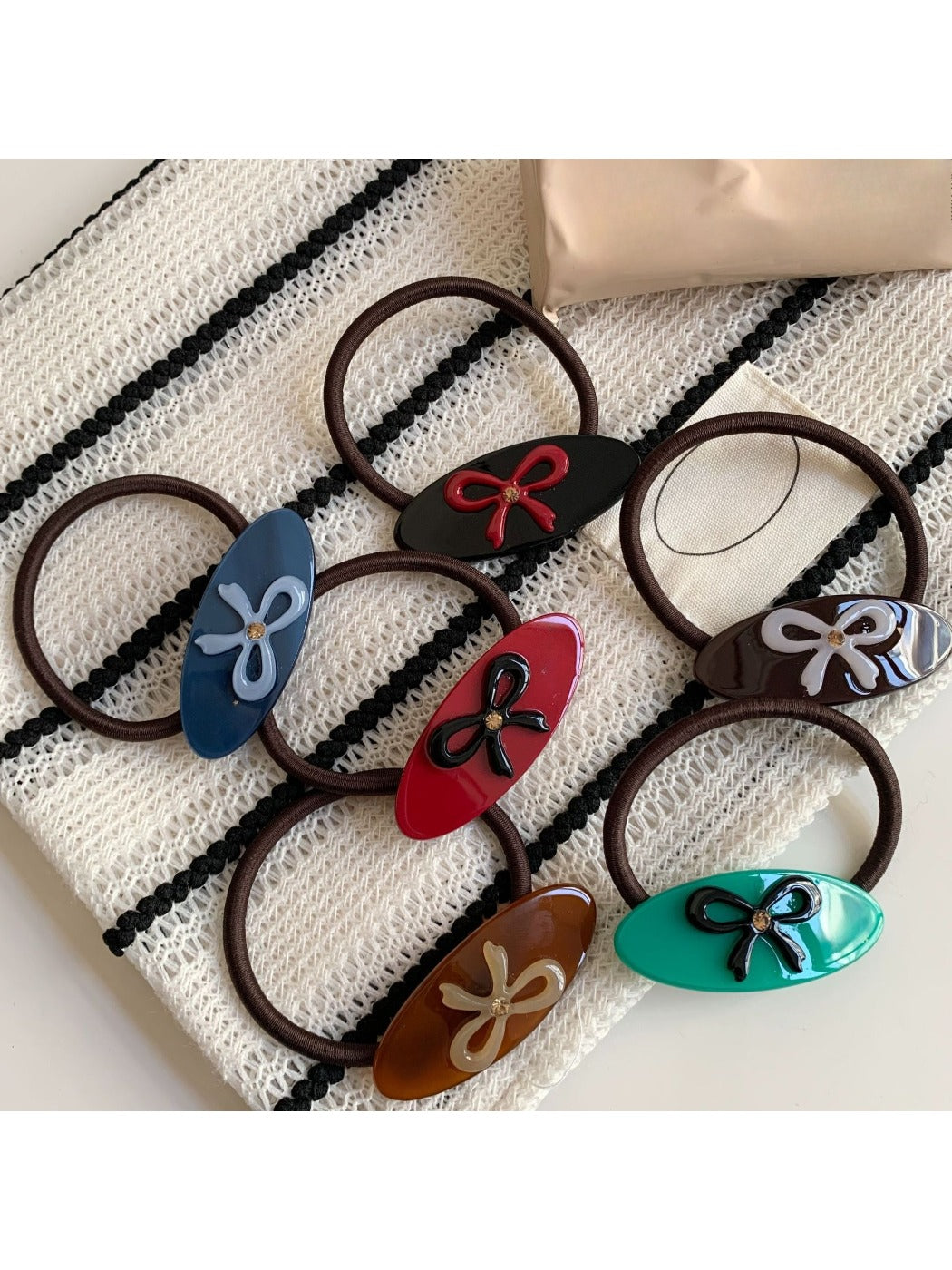 Gifty - Acetate Oval Hair Tie