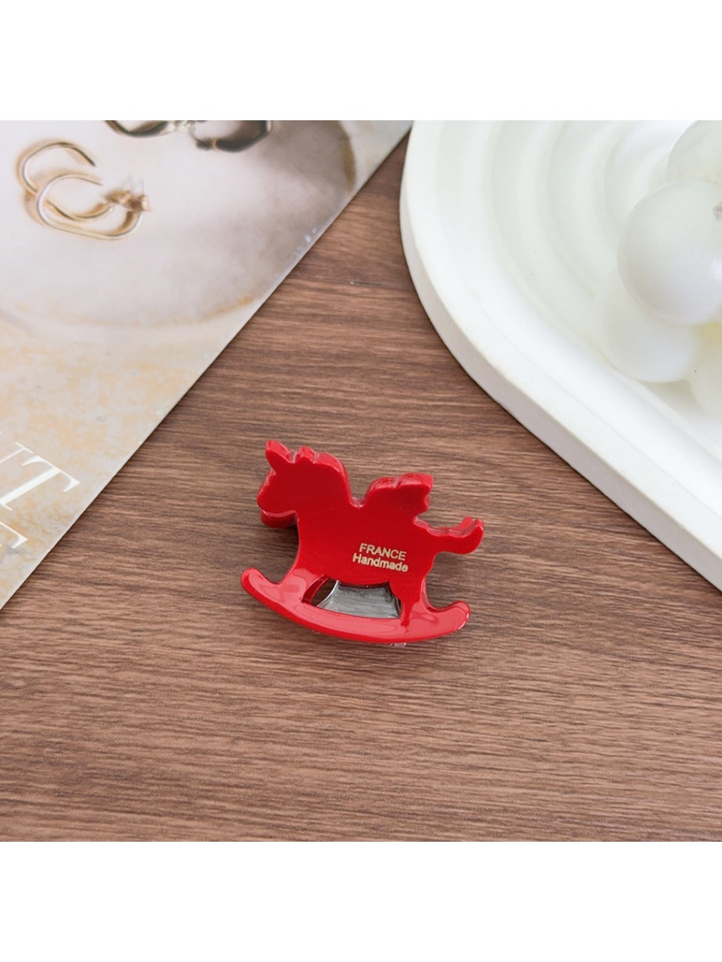 Beau - Elegant Rocking Horse Hair Claw Clip