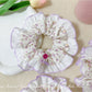 Gifty - Purple Floral Hair Loop