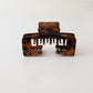 Beau - Minimal Square Open Notch Hair Claw Clip