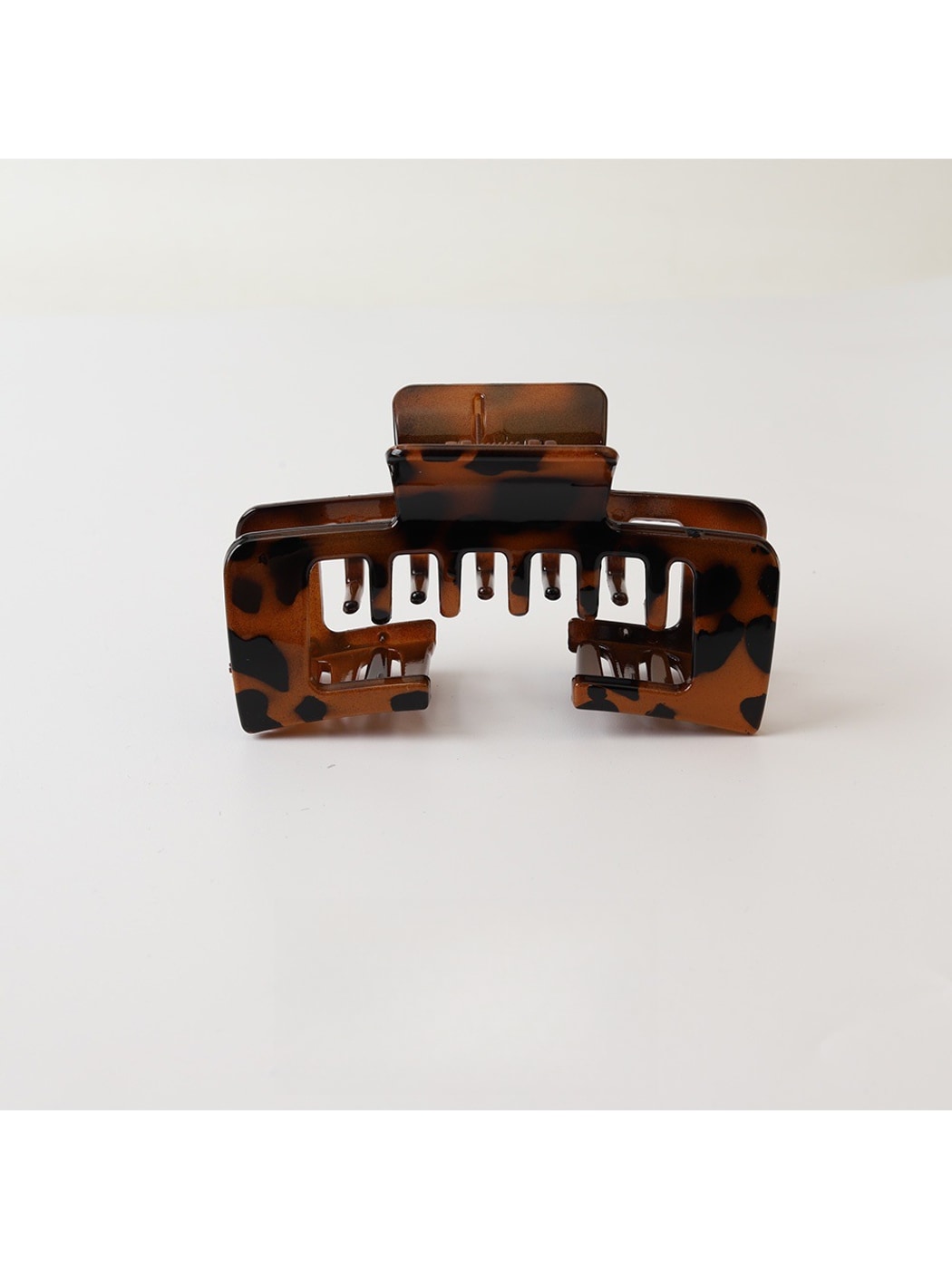 Beau - Minimal Square Open Notch Hair Claw Clip