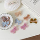Beau - Sweet Bow Accent Plastic Alloy Hair Clip