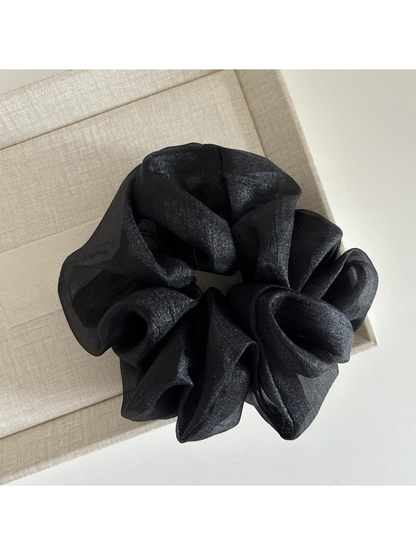 Gifty - Polyester Ruched Oversized Hair Scrunchie