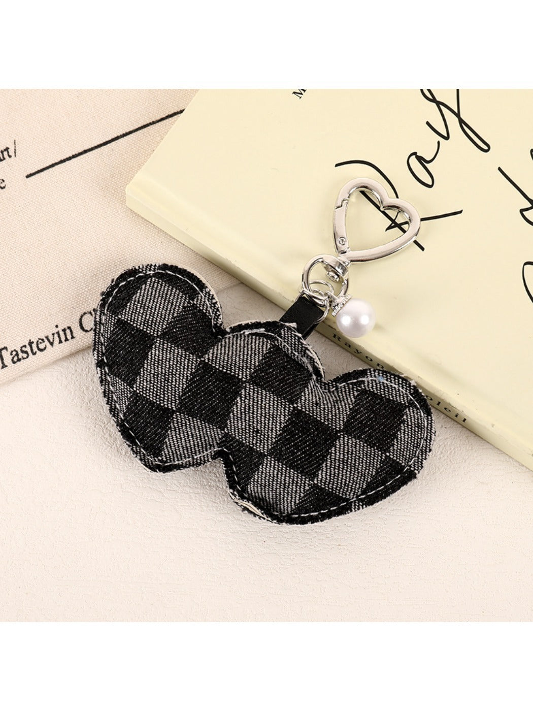 Keypus - Fashion ripped denim bag pendant
