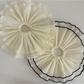 Gifty - Double Layer Ruched Polyester Scrunchie