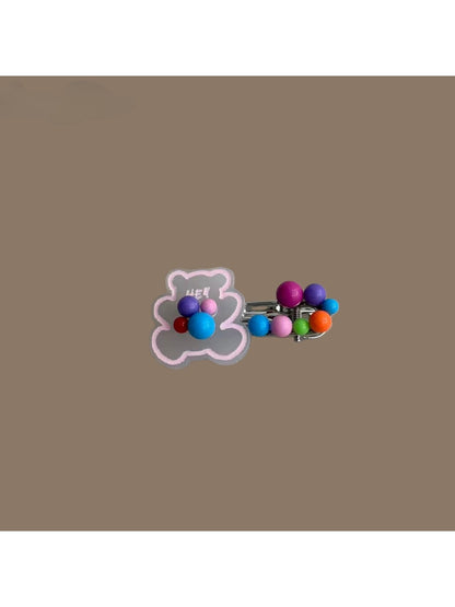 Beau - Cute Bear Shape Acetate Fiber Hair Clip
