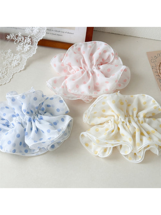 Gifty - Colorful Crinkle Dot Hair Ties