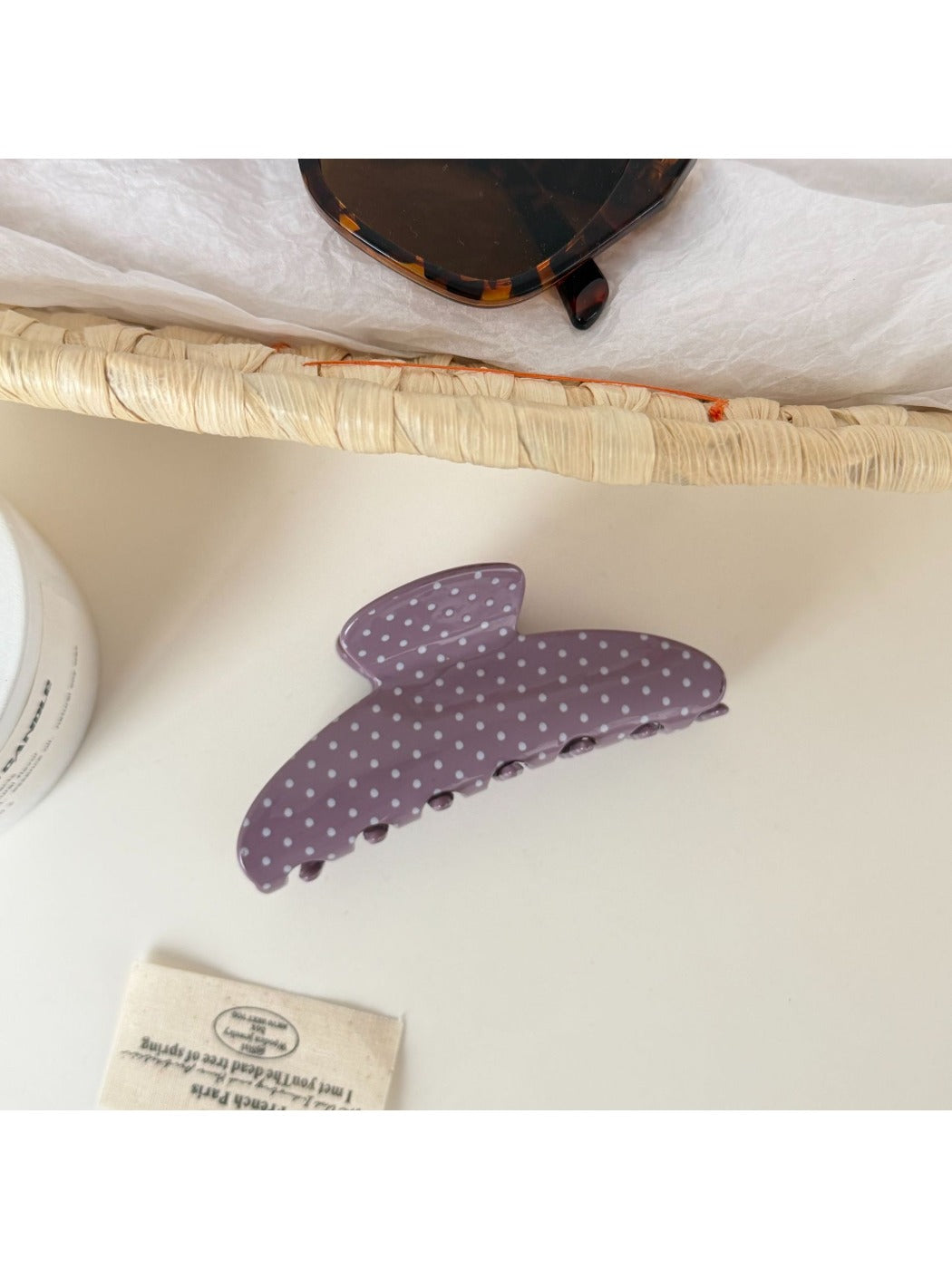 Beau - Sweet Style Polka Dot Hair Claw Clip
