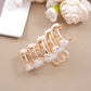 Beau - Layered Heart Open Frame Hair Claw
