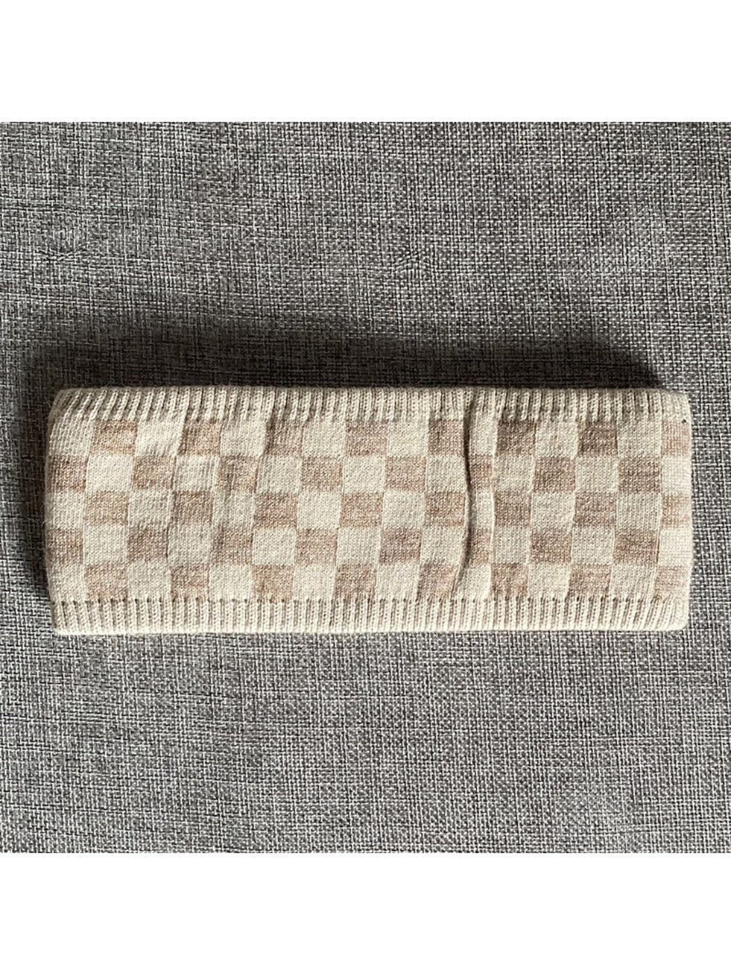 Gifty - Fashion Knitted Sports Headband Plaid Design