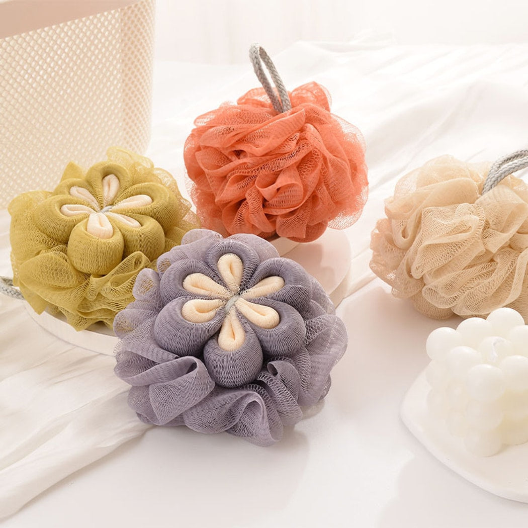 Papo - Soft Cloud Floral Bath Pouf