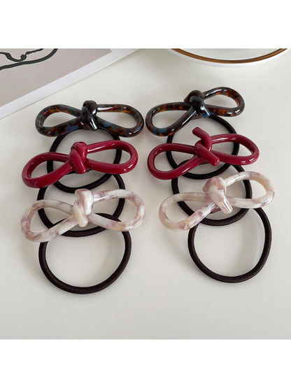 Gifty - Stylish Acetate Bow Hair Tie