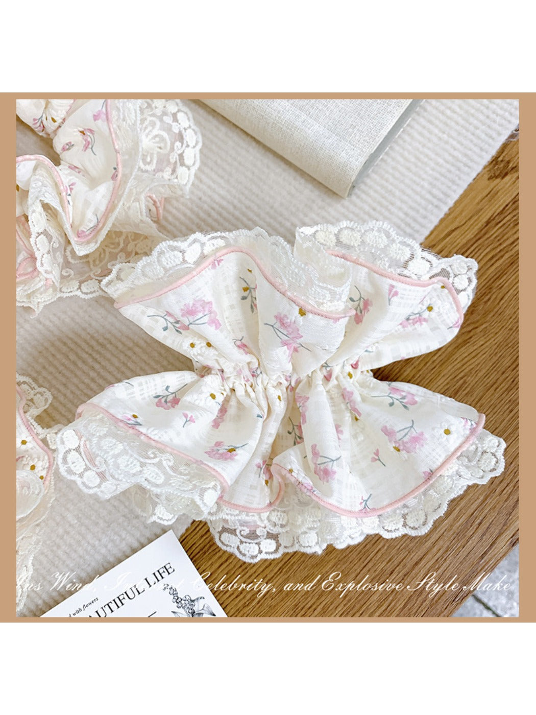 Gifty - Lovely Floral Lace Hair Circle