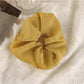 Gifty - Solid Color Polyester Fabric Scrunchie