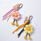 Keypus - Knitted Colors Sunflower Keychain