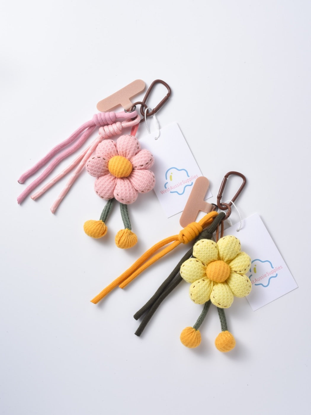 Keypus - Knitted Colors Sunflower Keychain