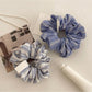 Gifty - Chic Striped Pleated Scrunchie