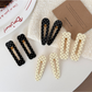Beau - Polka Dot Geometric Duckbill Hair Clip