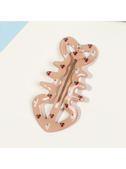 Beau - Fishbone-Shaped Side Bangs Hair Clip