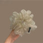 Gifty - Sheer Mesh Floral Look Polyester Scrunchie