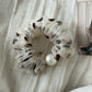 Gifty - Leopard Print Ruffled Bead Detail Scrunchie
