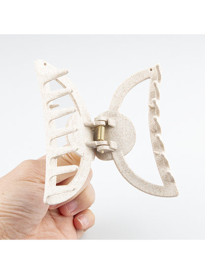 Beau - Minimalist Half Round Openwork Claw Clip