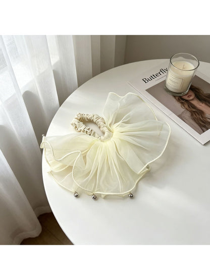 Gifty - Ruffled Layered Organza Style Scrunchie