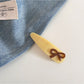 Beau - Solid Color Teardrop Hair Clip