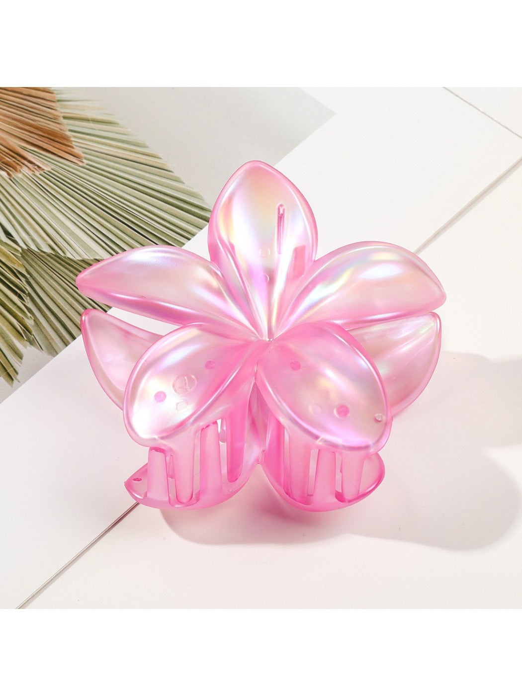 Beau - Elegant Plumeria Hair Claw Clip