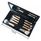 Smoosh 5 Piece Dual Ended Eyeshadow Makeup Brushes color options including Purple