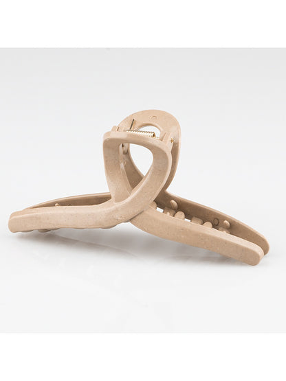 Beau - Minimalist Solid Color Crisscross Claw Clip