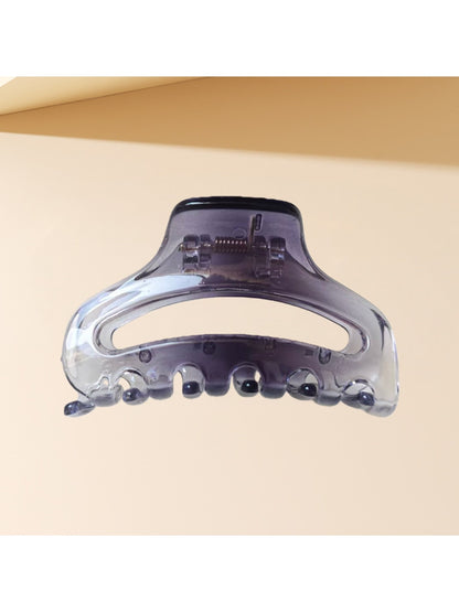 Beau - Gradient Half Moon Plastic Hair Claw Clip