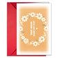 Carduria - Floral Pattern Thank You Greeting Card